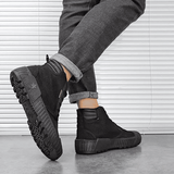 SXCHEN Men's Military Tactical Training High-Top Boots for All Seasons