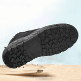 SXCHEN Men's Military Tactical Training High-Top Boots for All Seasons