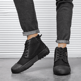 SXCHEN Men's Military Tactical Training High-Top Boots for All Seasons
