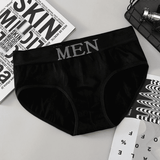 SXCHEN Men's Seamless Breathable Mid-Waist Briefs - 5 Pack Random Colors