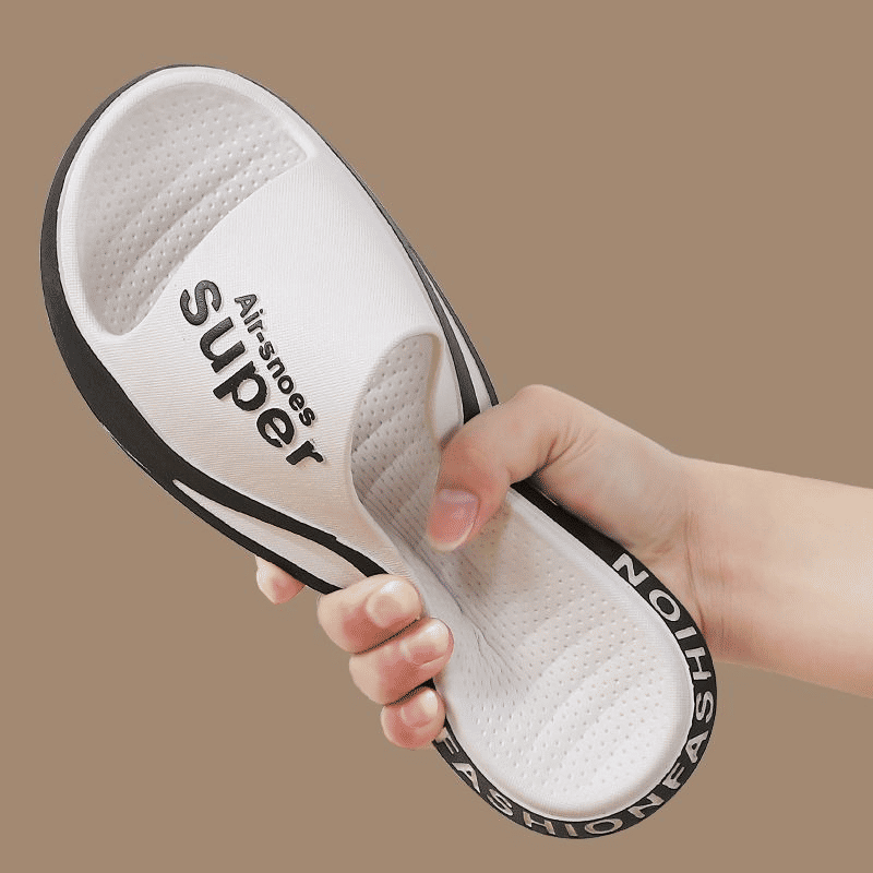 SXCHEN Men's Unisex Non-Slip Thick-Soled Lightweight Indoor Outdoor Beach Slippers