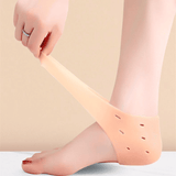 SXCHEN 2 Pairs Silicone Heel Protectors for Dry Cracked Heels & Pain Relief