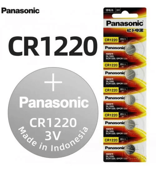 5 Pcs CR1220 3V Lithium Coin Cell Battery ECR1220 DL1220 LM1220 KCR1220 L04 5012LC SB-T13 PA280-208