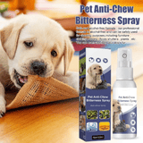 Yegbong Pet Anti-Chew Bitter No Chew Spray for Dogs, Bitter Apple Dog Deterrent, All Natural Non Toxic, Stops Chewing Feet Furniture