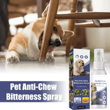 Yegbong Pet Anti-Chew Bitter No Chew Spray for Dogs, Bitter Apple Dog Deterrent, All Natural Non Toxic, Stops Chewing Feet Furniture
