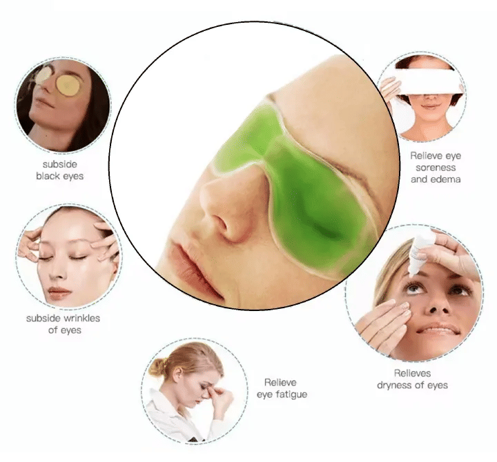Aloe Vera Cool Eye Mask for Relaxation Dark Shade Remover Cooling Gel