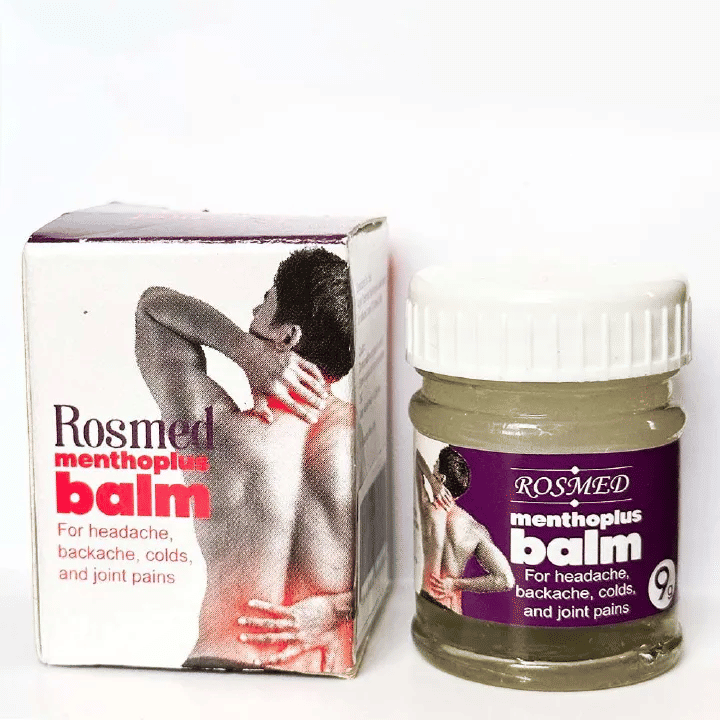 Menthoplus Balm 9g Headache Backache Cold Joint Pain Relief