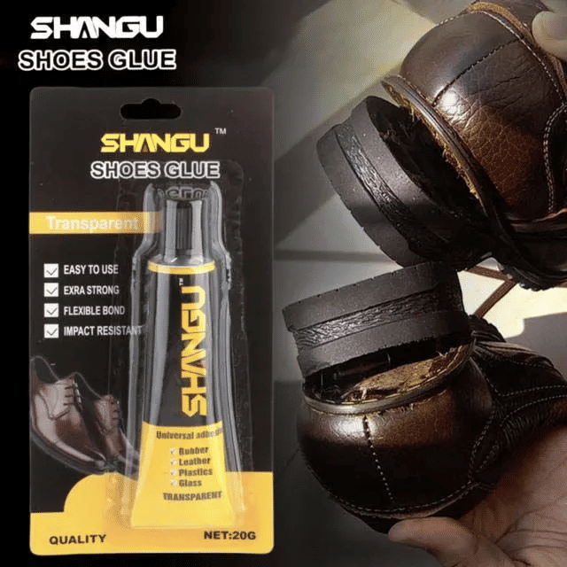 Shoe Repair Glue 20g Extra Strong Universal Adhesive for Rubber Leather Plastics Glass Sneaker Heels Clear
