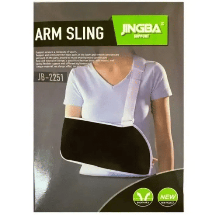 Professional Arm Sling for Shoulder Injury & Surgery Recovery Waterproof Mesh Shower Immobilizer for Rotator Cuff Support Right Left Arm for Men Women Stabilize Elbow Wrist Thumb Dislocation