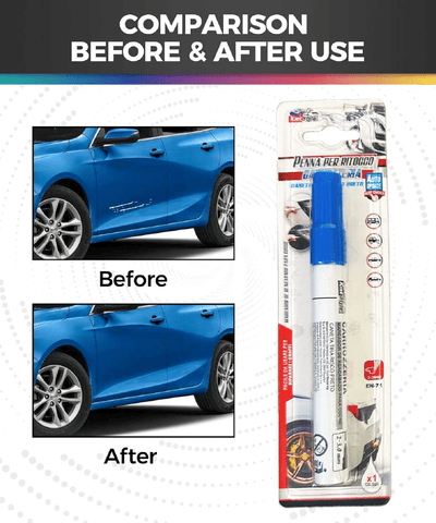 Blue Touch Up Paint Car Scratch Remover Pen Auto Repair Kit