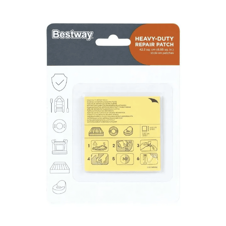 10-Pack Heavy Duty Repair Patch for Inflatables Air Bed Mattress Adhesive Patches Glue Paste Sticker
