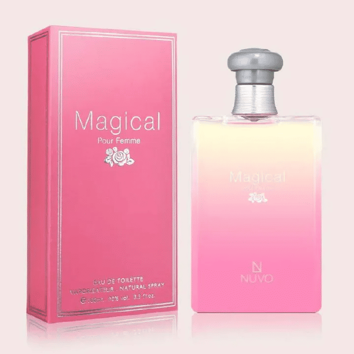 Magical by Nuvo Parfums Pour Femme Eau De Toilette Natural Spray 100ml