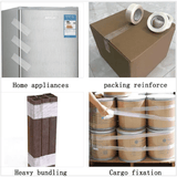 HIGHPOWER 24mm x 30m Filament Tape Fiberglass Reinforced Heavy Duty Packing Shipping Moving Clear