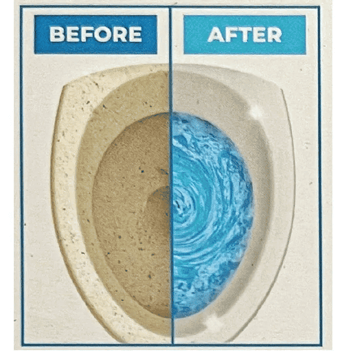 Toilet Cistern Tablet Automatic Bowl Cleaner Flower 1pc Bacteria Odor Removal Long Lasting