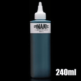 Dynamic Permanent Tattoo Ink 240ml Professional Colour Pigments Body Art Long Lasting Red Blue Black Brown Green Pink White Yellow