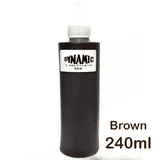 Dynamic Permanent Tattoo Ink 240ml Professional Colour Pigments Body Art Long Lasting Red Blue Black Brown Green Pink White Yellow