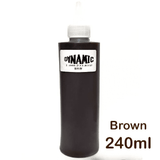 Dynamic Permanent Tattoo Ink 240ml Professional Colour Pigments Body Art Long Lasting Red Blue Black Brown Green Pink White Yellow