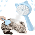 Pet Mist Spray Massage Comb Cat Brush USB Rechargeable Steamy Shedding Grooming with Water Tank