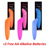 Dolphin Shape Bullet Vibrator G Spot Mini Clitoris Stimulator Massager + 2 AA Batteries