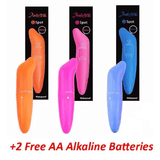 Dolphin Shape Bullet Vibrator G Spot Mini Clitoris Stimulator Massager + 2 AA Batteries