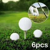6-Pack Competition Golf Balls Four-Layer Tournament Set