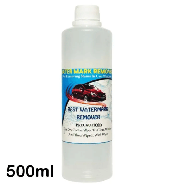 Best Watermark Remover Car Window Glass Polish Hard Water Stain Removal 16.9 fl oz Windshield Mirrors Optical Clarity