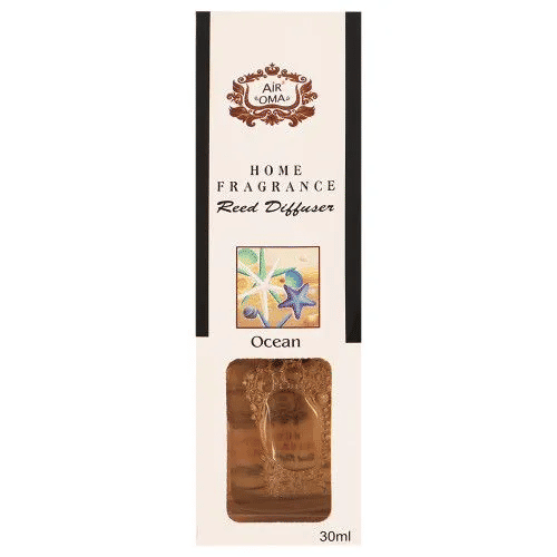 Air Oma Ocean Mist Reed Diffuser Set 30ml with 5 Sticks Home Fragrance Decor