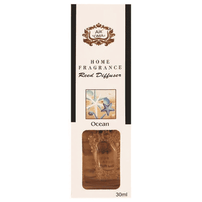Air Oma Ocean Mist Reed Diffuser Set 30ml with 5 Sticks Home Fragrance Decor