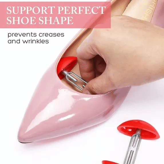 Adjustable Shoe Stretcher Plastic High Heels Boots Stays Shaper Stereotypes Stretches Expander Mini Boot Keeper Widener Expander Flat Shoes Width Extender Trees