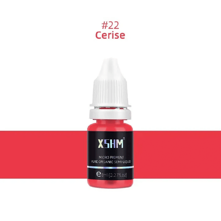 Cerise Micro-Blading Pigment XSHM 8ml Natural Plant Ink Semi Permanent Makeup