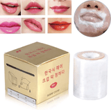 42mm x 200m Professional Microblading Plastic Cling Film Disposable Tattoo Wrap Transparent Preservative Roll for Eyebrow Lip Eyeliner Permanent Makeup Lash Perm Cover Tape