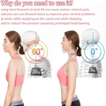 Posture Corrector Cervical Collar Neck Brace Traction Device Health Care Prevent Head Low Relief Pain Relieve Spine Pressure