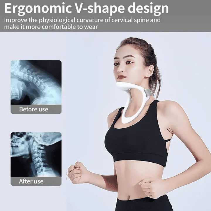 Cervical Collar Neck Support Brace Forward Head Posture Corrector Lightweight Helper