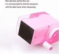 Rotating Pencil Sharpener Cute Compact Portable for Students School