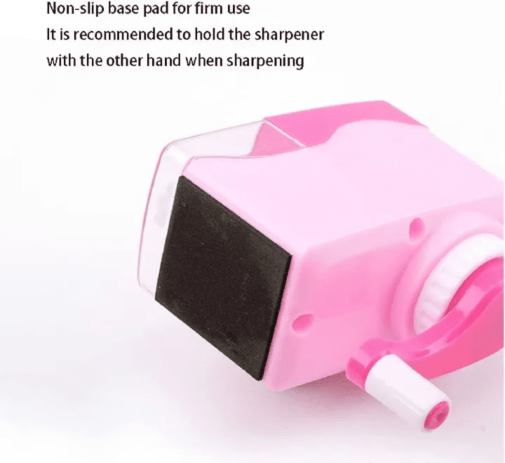 Rotating Pencil Sharpener Cute Compact Portable for Students School