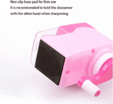 Rotating Pencil Sharpener Cute Compact Portable for Students School