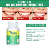 Eelhoe Natural Tooth Powder 50ml Teeth Whitening Stain Removal Fresh Breath Oral Care