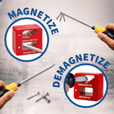 2-in-1 Screwdriver Magnetizer Demagnetizer Tool for Bits Sockets Nails Drivers