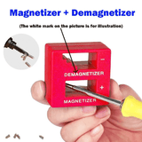 2-in-1 Screwdriver Magnetizer Demagnetizer Tool for Bits Sockets Nails Drivers