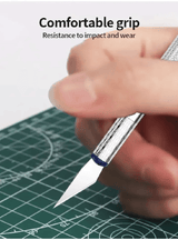 13-Piece Metal Carving Knife Pen Style Art Seal Cutting Manual Combination Paper Cuttings Non-Slip Gadget DIY Precision Repair Tool