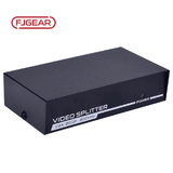 FJGEAR 2-Port VGA HD Splitter 200MHz 1 Input 2 Output 1920x1440 Resolution