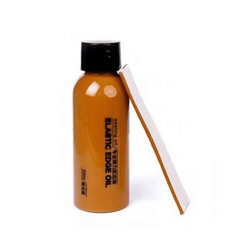 Leather Edge Sealing Oil 30ml Yellowish Brown DIY Paint Repair Bag Belt Handle Matte Smooth