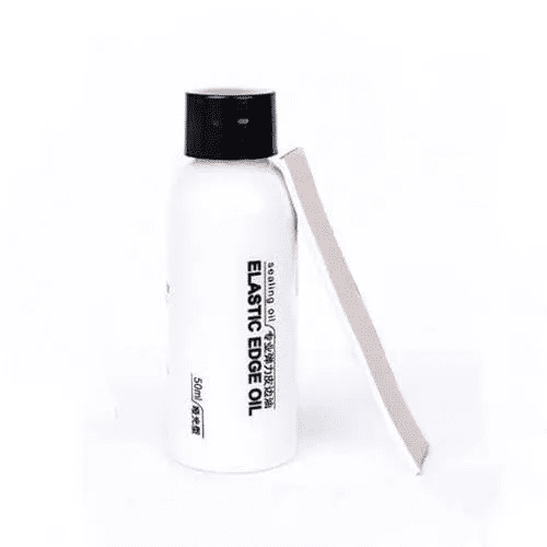 White Leather Elastic Edge Sealing Oil 30ml DIY Paint Handmade Repair Bag Belt Handle Matte Smear Smooth