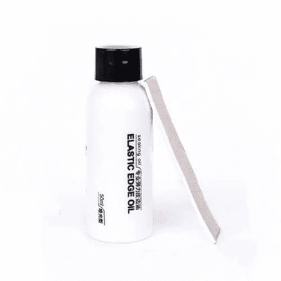 White Leather Elastic Edge Sealing Oil 30ml DIY Paint Handmade Repair Bag Belt Handle Matte Smear Smooth