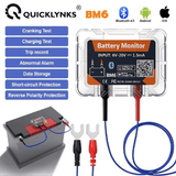 Quicklynks BM6 12V Car Battery Monitor Bluetooth Tester for Android IOS with Health Check App Charging Cranking Test Analyzer