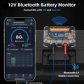 Quicklynks BM6 12V Car Battery Monitor Bluetooth Tester for Android IOS with Health Check App Charging Cranking Test Analyzer