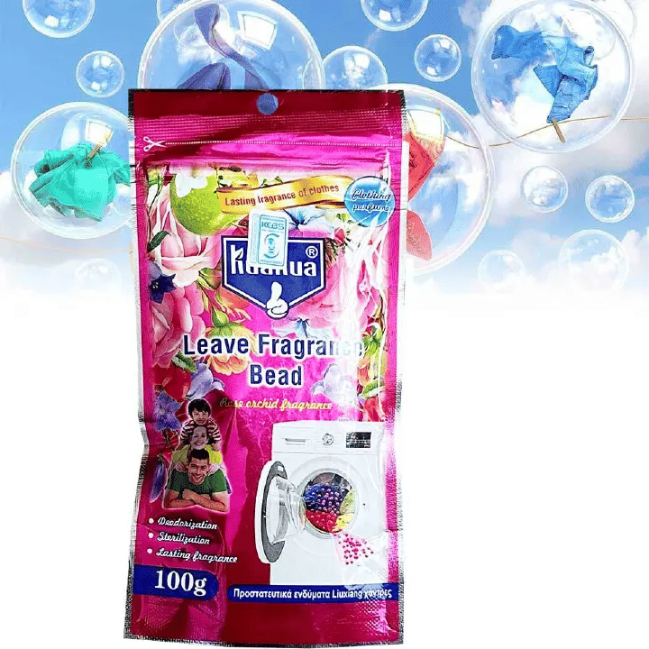Kuakua Rose Orchid Leave Fragrance Bead Long-Lasting Freshness Laundry Scented 100g