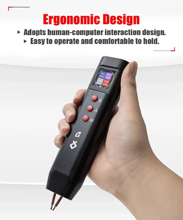 Handheld Spot Welder DIY Color Screen Manual/Automatic Dual-Mode Machine for 18650 Battery Nickel Strip