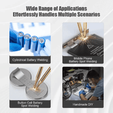 Handheld Spot Welder DIY Color Screen Manual/Automatic Dual-Mode Machine for 18650 Battery Nickel Strip