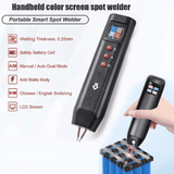 Handheld Spot Welder DIY Color Screen Manual/Automatic Dual-Mode Machine for 18650 Battery Nickel Strip